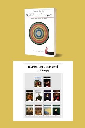 Sofie'nin Dünyası Kapra Felsefe Seti 10 Kitap Set MUHAYYILE000SET1183
