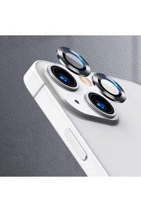 Iphone 13 Uyumlu Koyu Gri Renkli Kamera Lensi Koruma AkademiDüzlens082