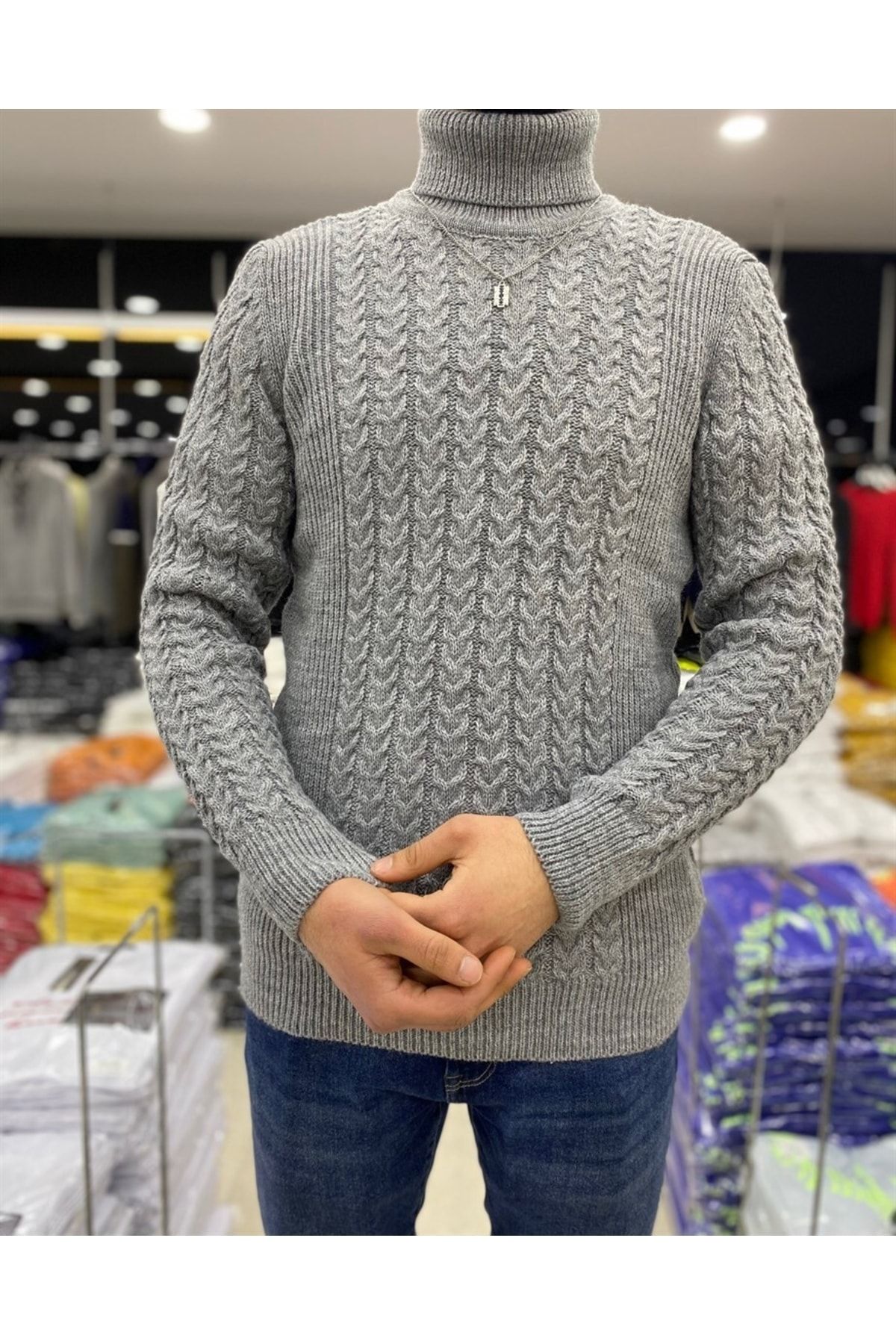 Dark online grey turtleneck