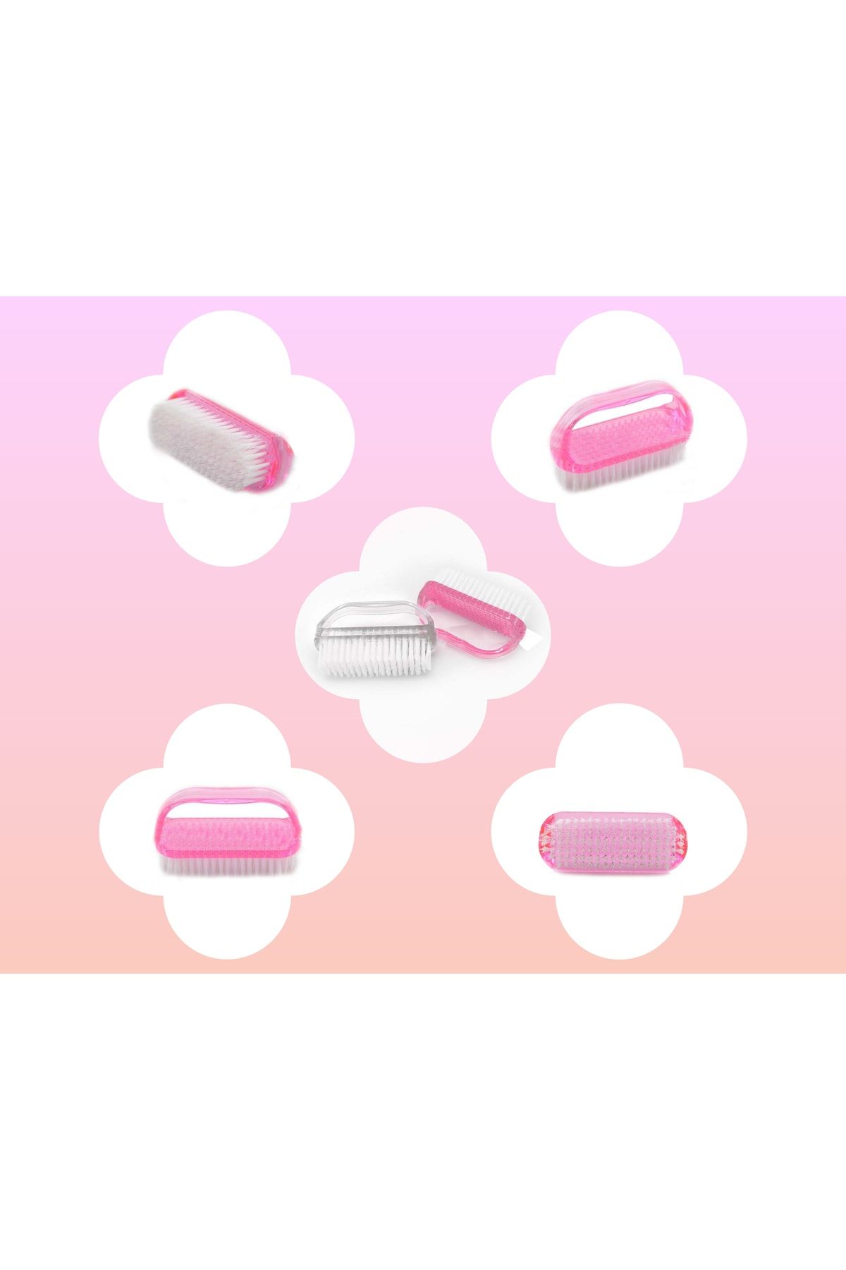 BEAUTY BOX COSMETIC Tutamaçlı Temizlik Fırçası Çok Amaçlı 10 Adet