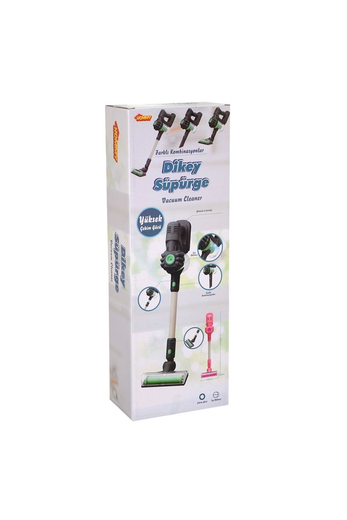 Fillikutum Sesli Ve Işıklı Dikey Oyuncak Süpürge Pembe IV8593