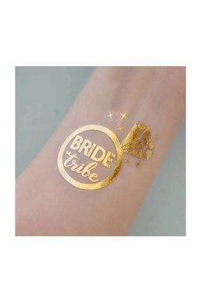 10 Adet Bride Tribe Geçici Dövme Bekarlığa Veda Bride To Be Dövmesi dgcn-340