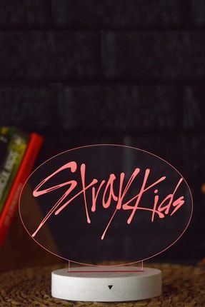 Stray Kids - 3 Boyutlu 16 Renk Dekoratif Gece Lambası 3d 3161
