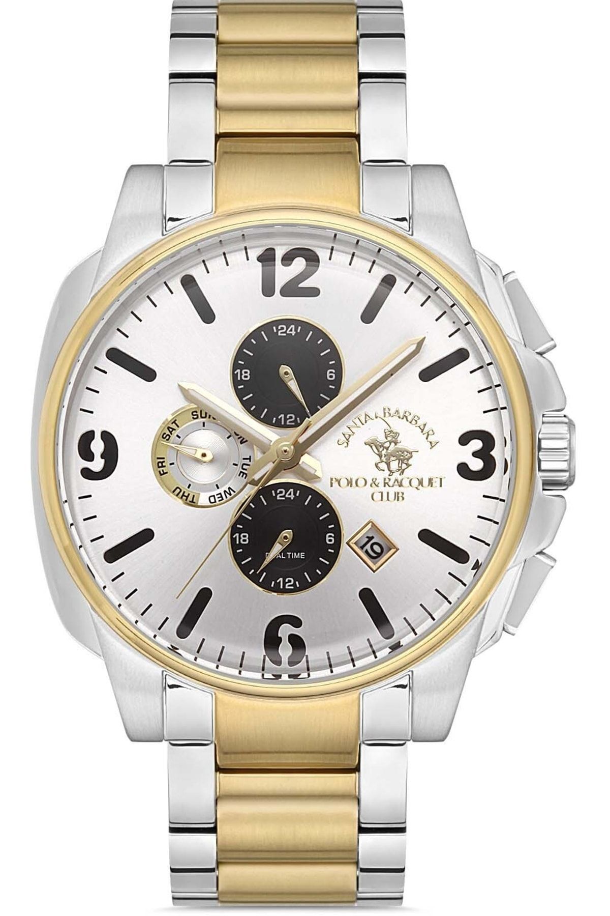 Santa Barbara Polo Racquet Club Watch Multicolor Gold
