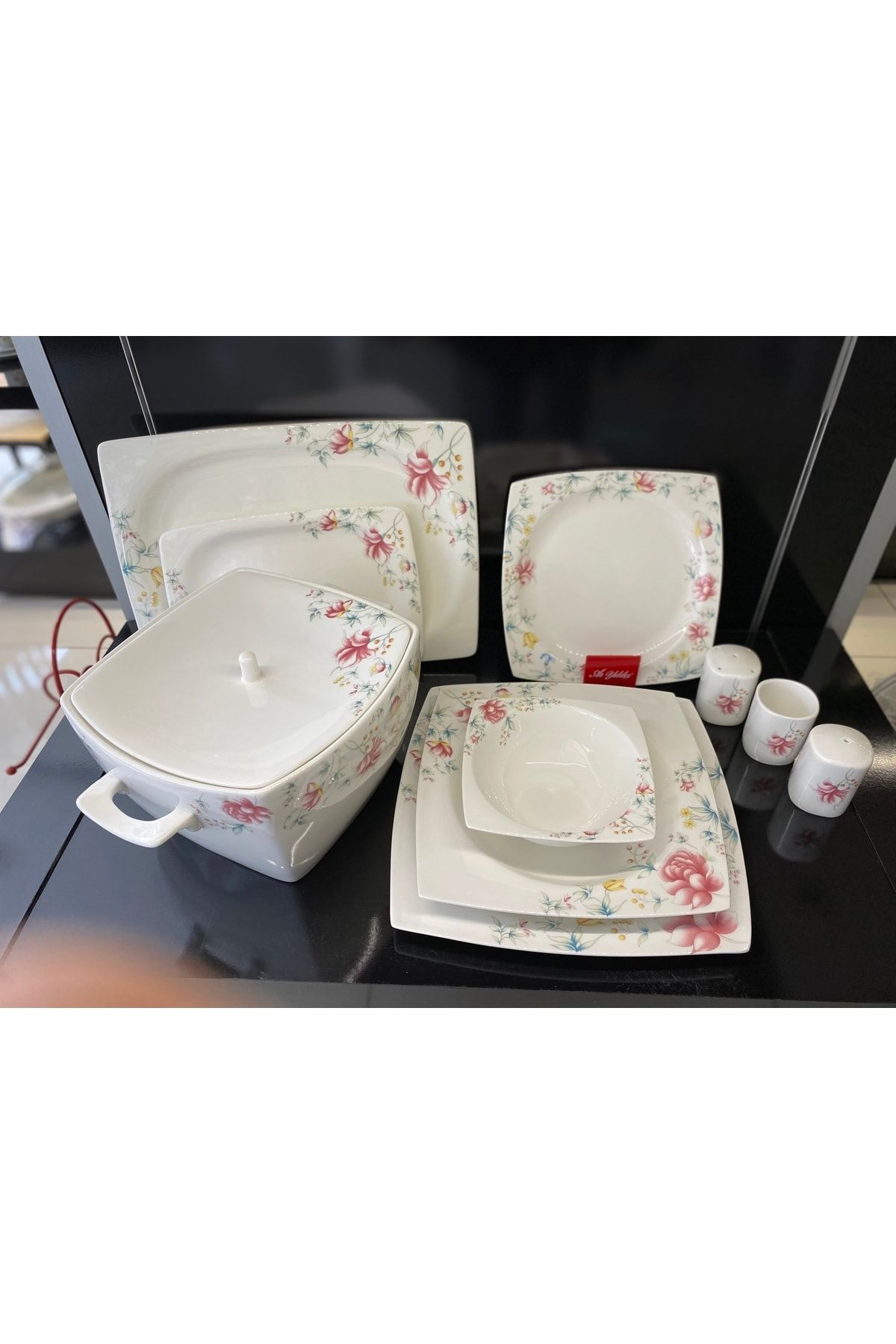 Hergün En Ucuz Aryıldız Prestige Bone Porselen Yemek Takımı 53 Parça Ar30015 Yeni SY10071