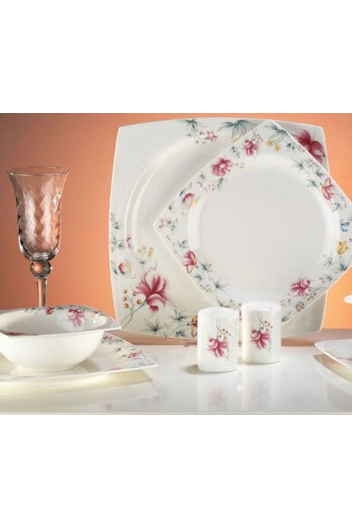 Hergün En Ucuz Aryıldız Prestige Bone Porselen Yemek Takımı 53 Parça Ar30015 Yeni SY10071