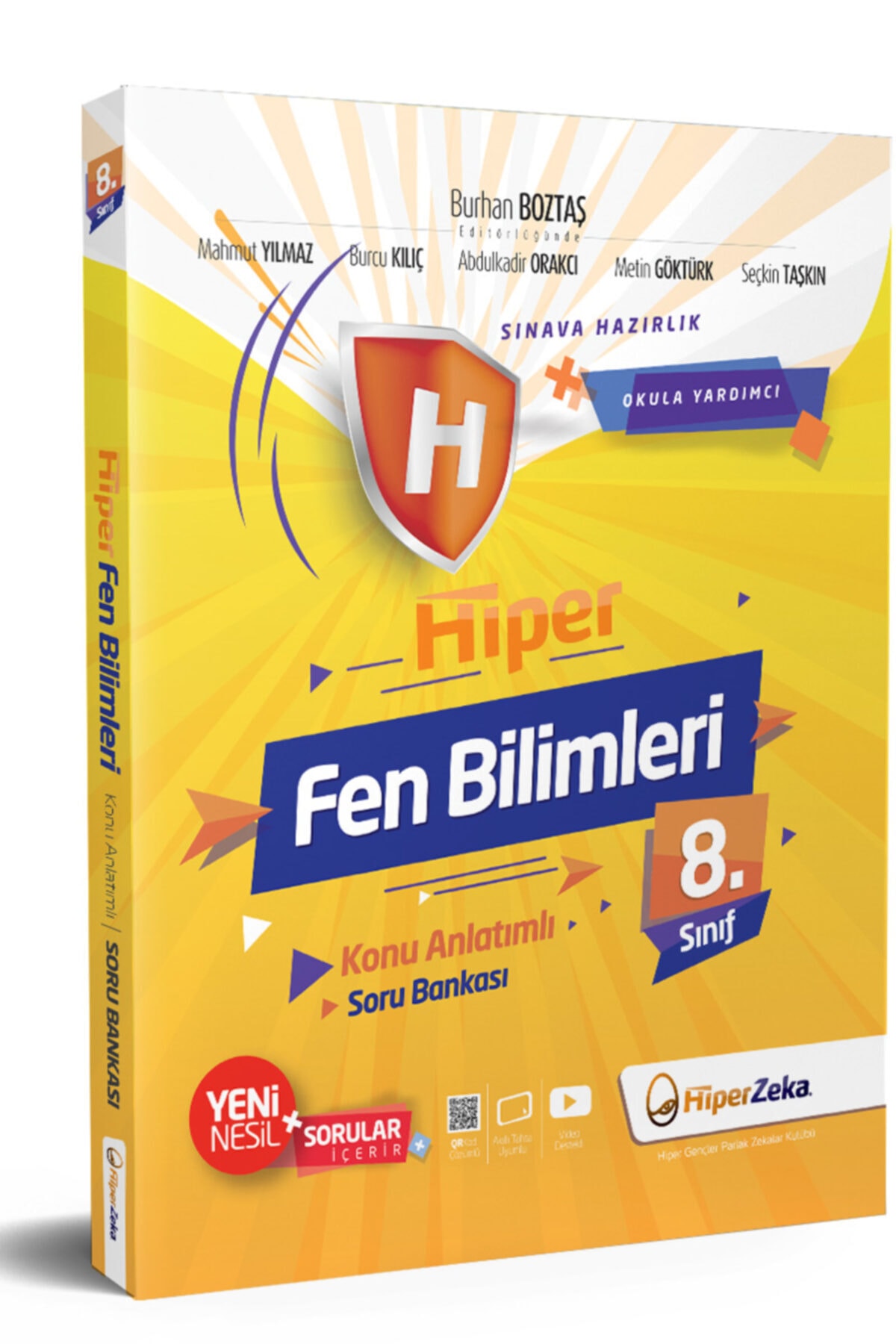 HiperZeka Süper Fiyat Hiperzeka Yayınları 8. Sınıf Hiper Fen Bilimleri Konu Anlatımlı & Soru Bankası