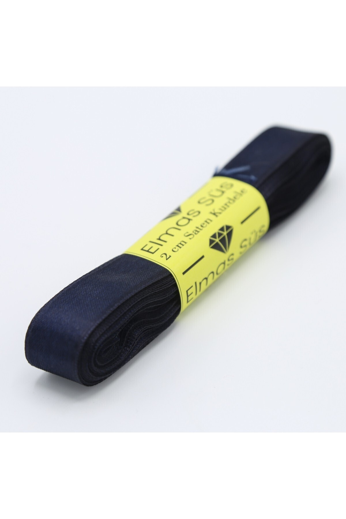 Navy Blue Satin Ribbon 2 cm 10 m
