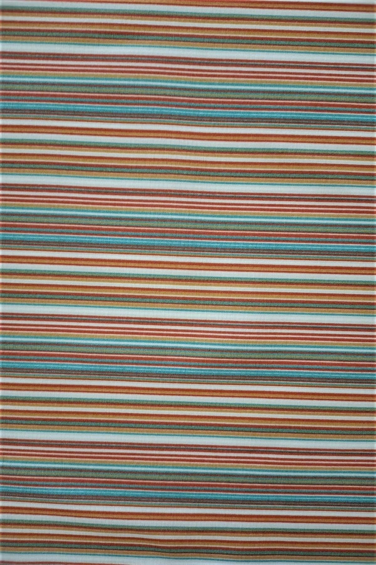 eno concept Linen Textured Striped Colorful Tablecloth Trendyol