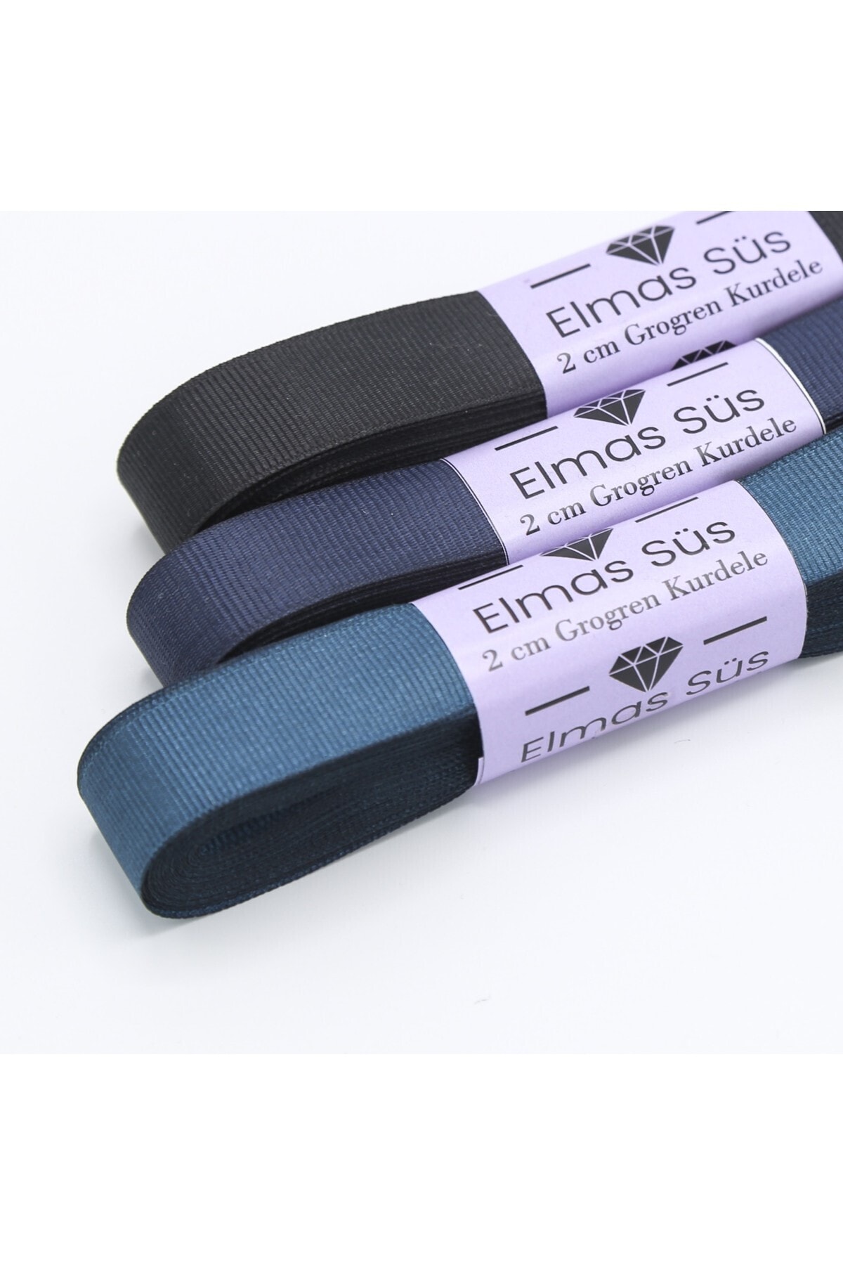 Mixed-e Grosgrain Ribbon 3 Pieces 2 cm 10 m