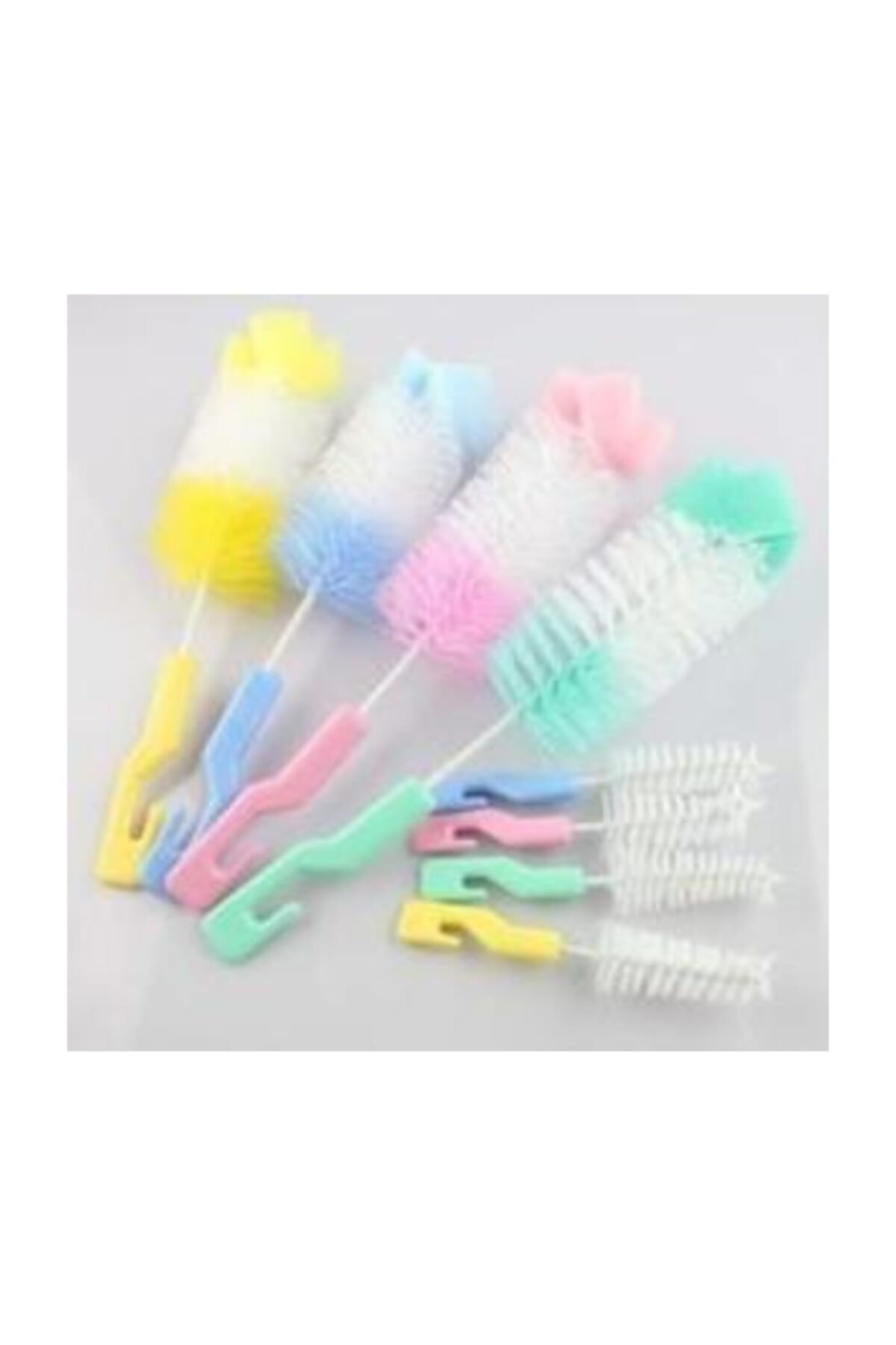 FırsatYeri Bebek Biberon Temizleme Fırçası Hijyenik Yıkama Seti Pratik Kullanım İçin Ideal Temizlik Aracı fotoğrafı 2 (önizleme)