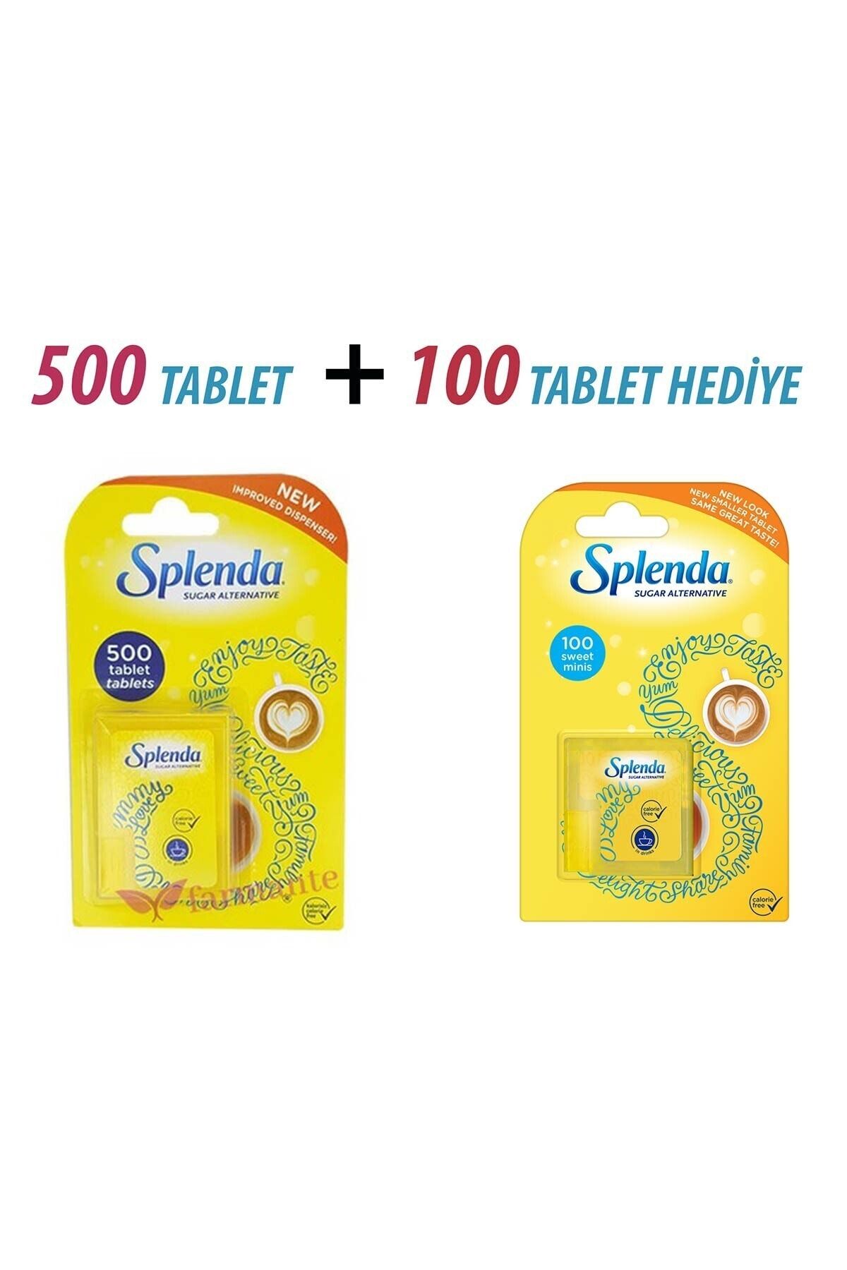 splenda 500 100 tablet tatlandirici