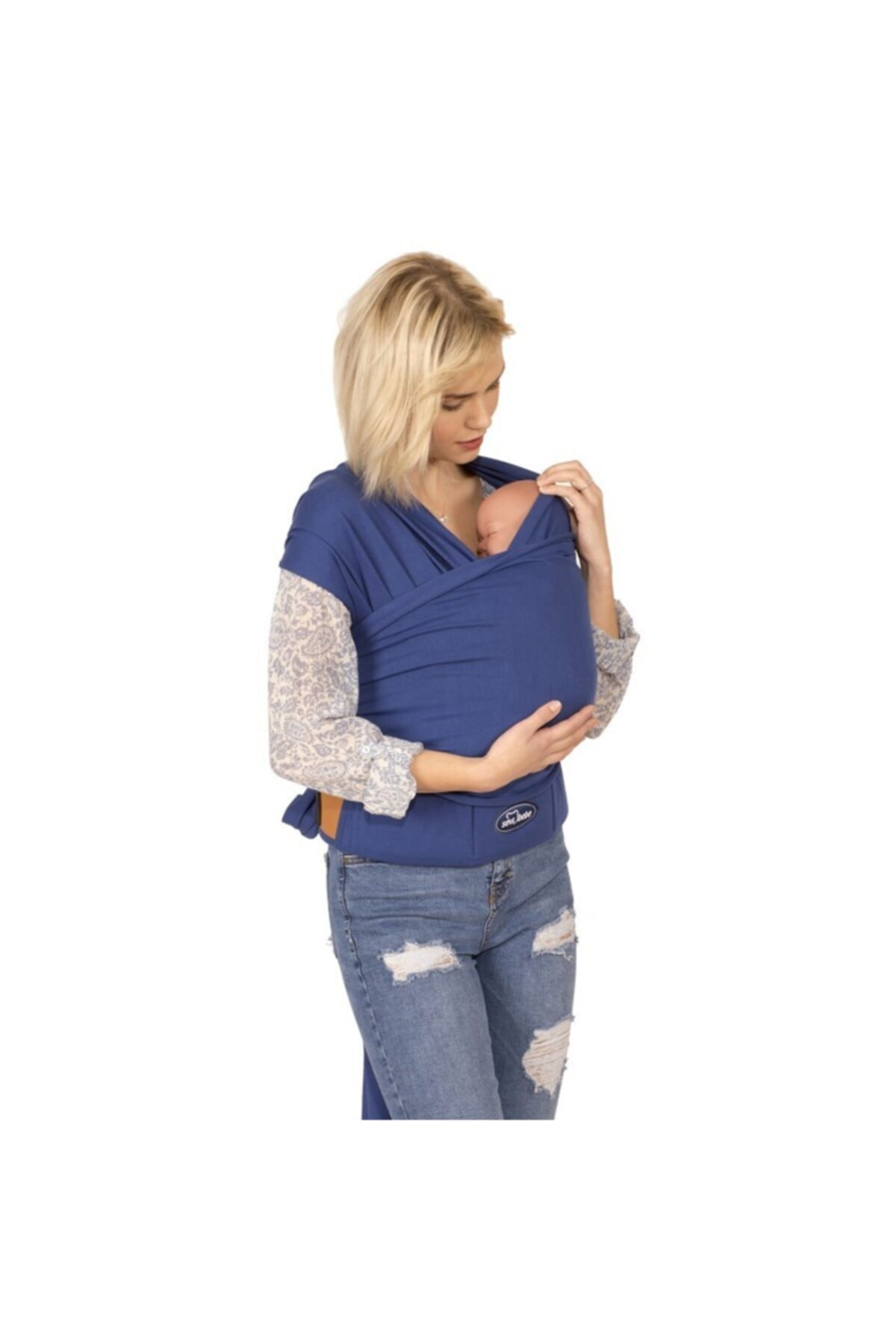 Sevi Bebe Bel Destekli Sling ART-565 Lacivert