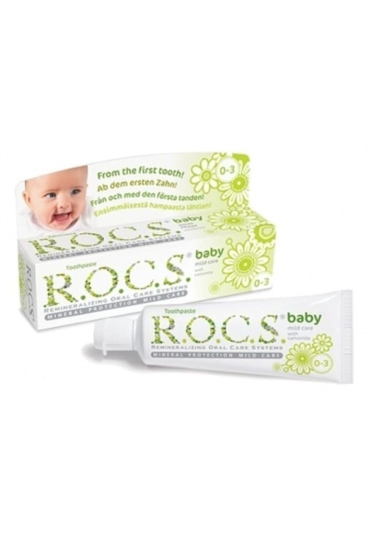 R.O.C.S. Rocs Baby Papatya Özlü Diş Macunu (0-3yaş) (rcs101) Danışmannn...