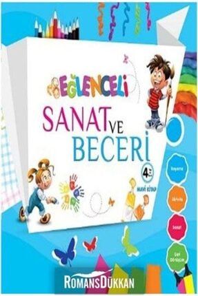 Eğlenceli Sanat ve Beceri Mavi Kitap (4 Yaş) 49969