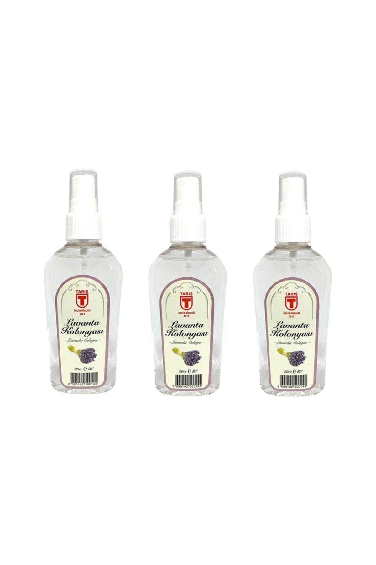 ادکلن تاریش اسپری اسطوخودوس 80 میلی لیتری - بسته 3 عددی Tariş