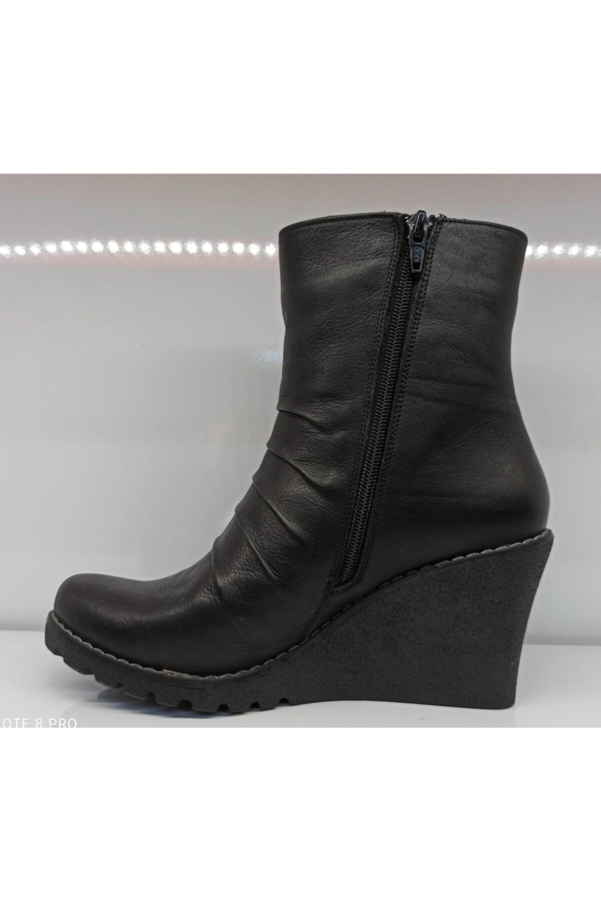 Fly london outlet poro wedge bootie