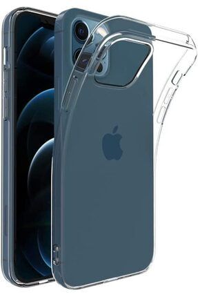 Apple Iphone 12 Pro Max (6.7) Kılıf Şeffaf Esnek Silikon iPhone_12.Pro.Max_6.7-Super