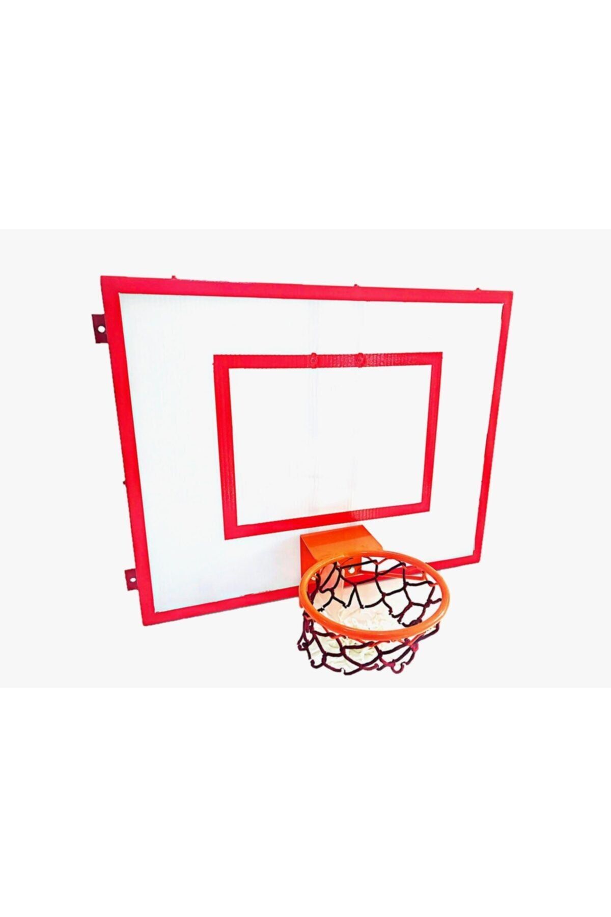 adelinspor Mini Basketbol Potası 80*100 cm 10 mm Beyaz