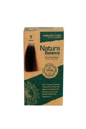 Natura Balance Organıc Saç Boyası 7 Kumral NB17