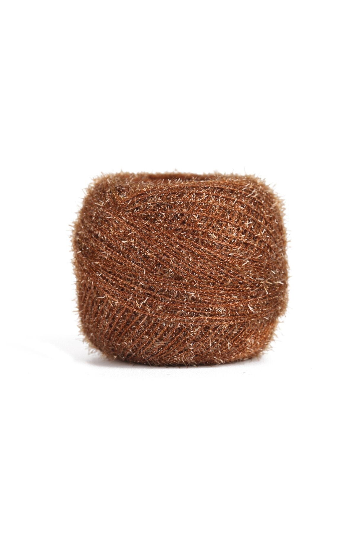 Number 25 Brown Glitter Punch Embroidery Rope (25gr)