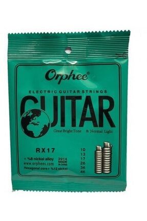 Rx17 Elektro Gitar Teli Set RX17