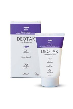 Unisex Krem Deodorant Soft Hassas Cilt 35 Ml DTK0000354