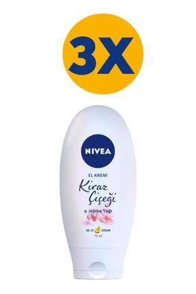 Nivea Nivea Kiraz Cicegi Jojoba Yagi El Kremi 75ml X3 Trendyol