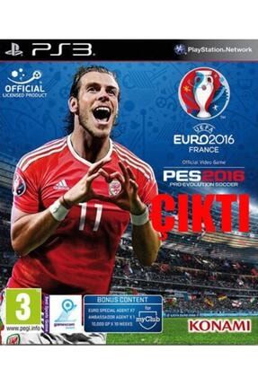 Ps3 Pes 2016 (EURO 2016) (TÜRKÇE MENÜ) -orjinal Oyun-sıfır Jelatin 3133
