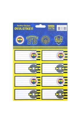 Fenerbahçe Stickers Okul Etiketi - 3 Yaprak 8698684365991