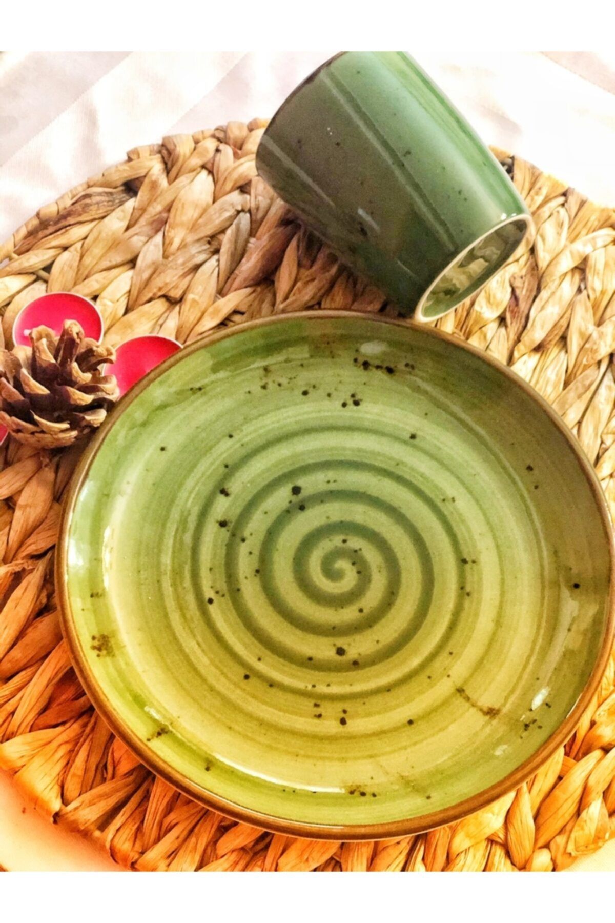 M�art Home Joy Pasta Tabağı Ve Kulpsuz Bardak Takımı Fiyatı, Yorumları