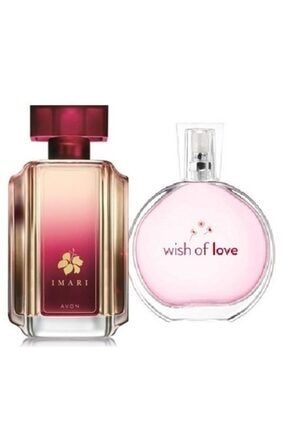 Imari Edt 50 ml Kadın Parfüm Wish Of Love Edt 50 ml Kadın Parfüm Ikili Parfüm Seti 000009P99