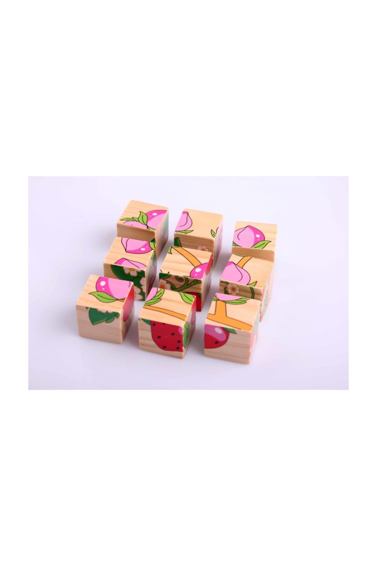 Learning Toys-Wooden Puzzle Cubes 2