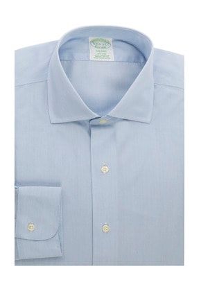 Erkek Açık Mavi Non-iron Milano Kesim Klasik Gömlek 1-00100473