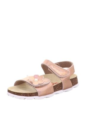 Kız Çocuk Bronz Sandalet 1-000118-9000-2