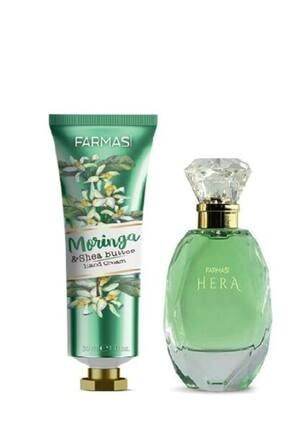 Hera Edp Kadın Parfüm 65 ml & Moringa Shea Yağı El Kremi 30 ml BY-0195