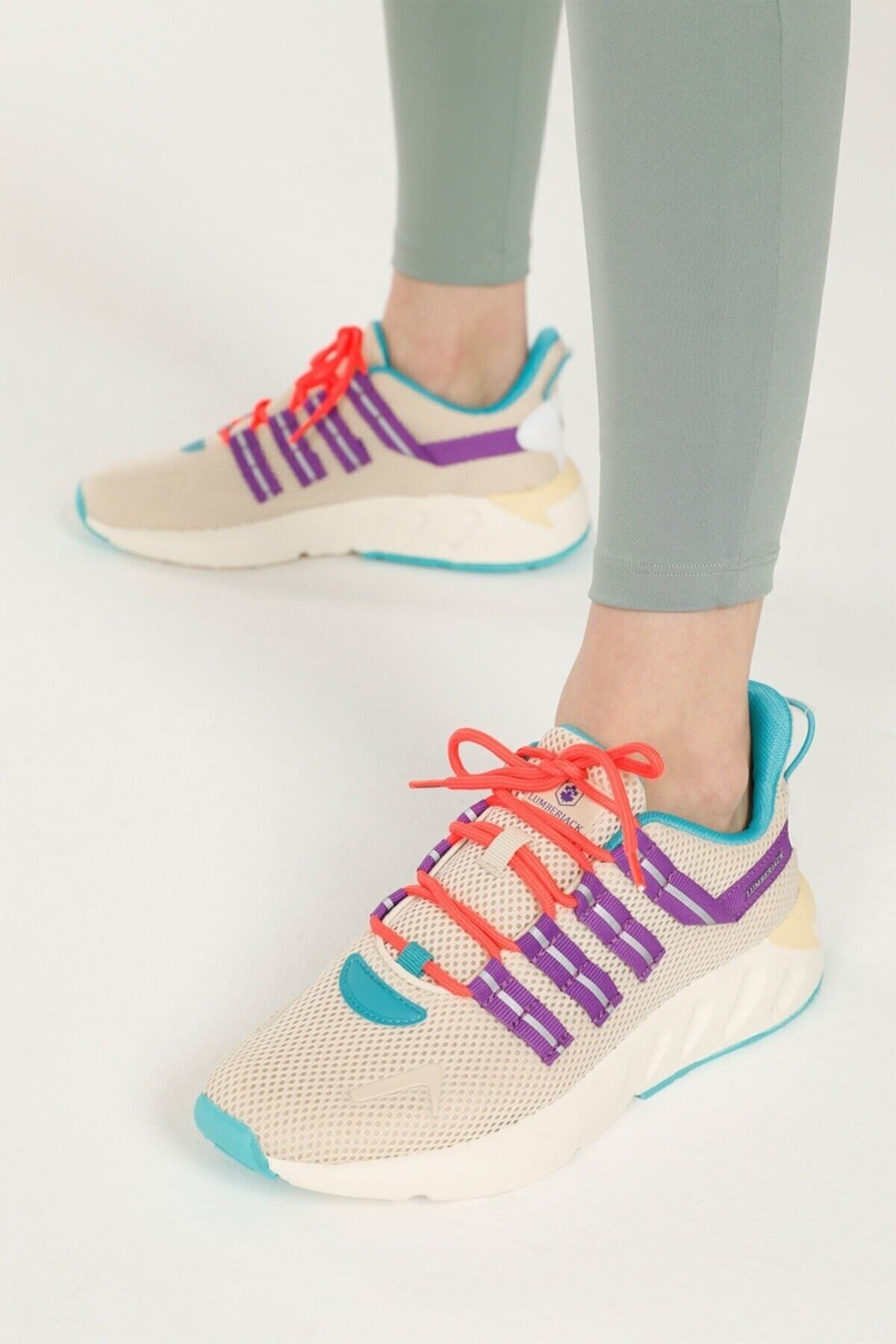 Sword Wmn Kum Rengi Kadın Sneaker Koşu Spor Ayakkabısı