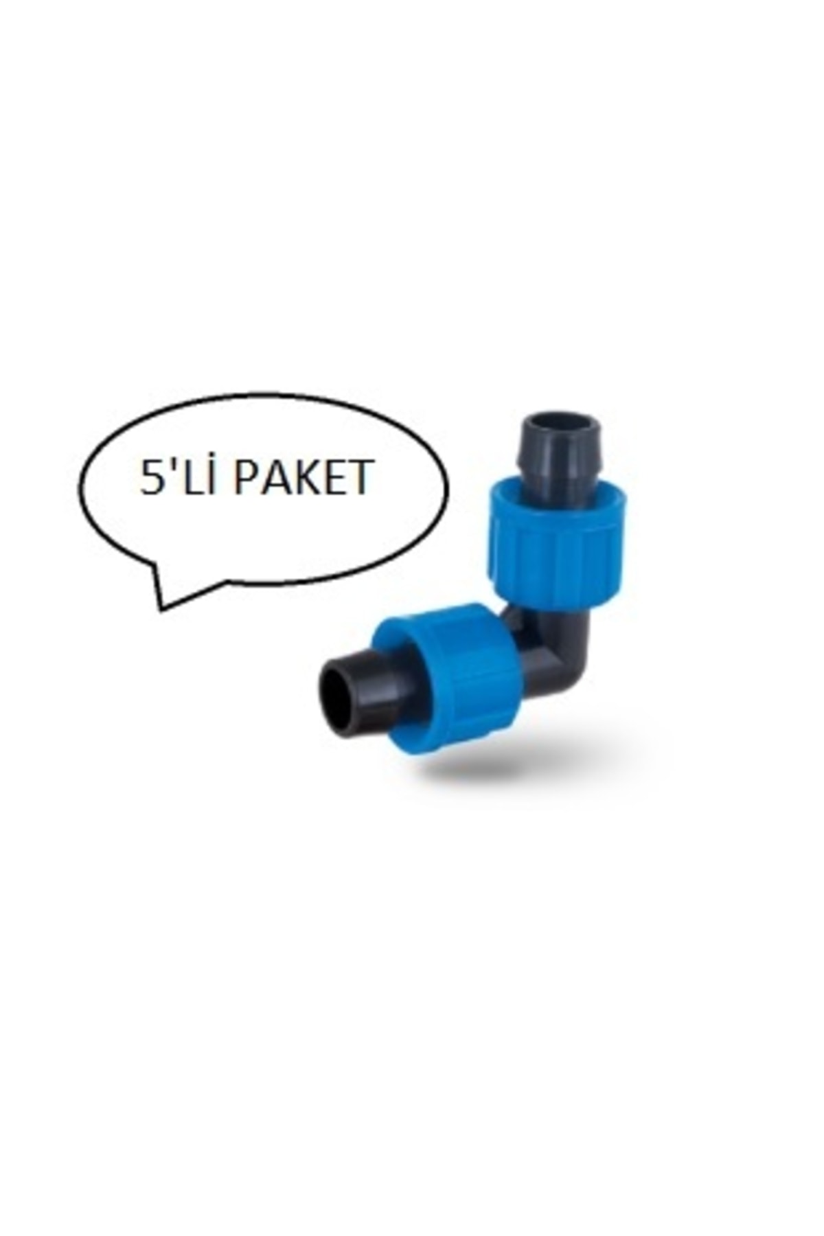 20 X 20 Damla Sulama Dirsek (5'li Pakettir. )