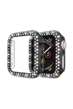 Apple Watch Uyumlu 40 mm Diamond Taşlı Koruma Çerçevesi DMND01