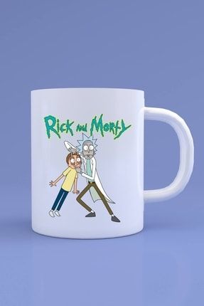 Rick And Morty Baskılı Porselen Çay Ve Kahve Kupası FEBK0091