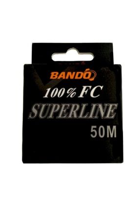 Süperline %100 Fluorocarbon Misina Standart-0.28mm - 50mt - 7.2kg 588D3