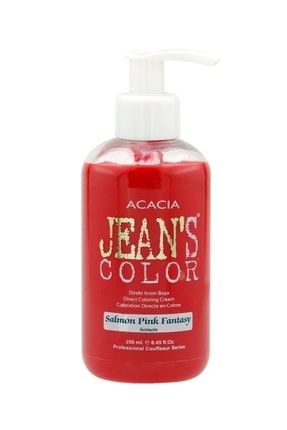 Jean's Color Somon 250 Ml Salmon Pınk Fantasy Amonyaksız Balyaj Renkli Saç Boyası 22222