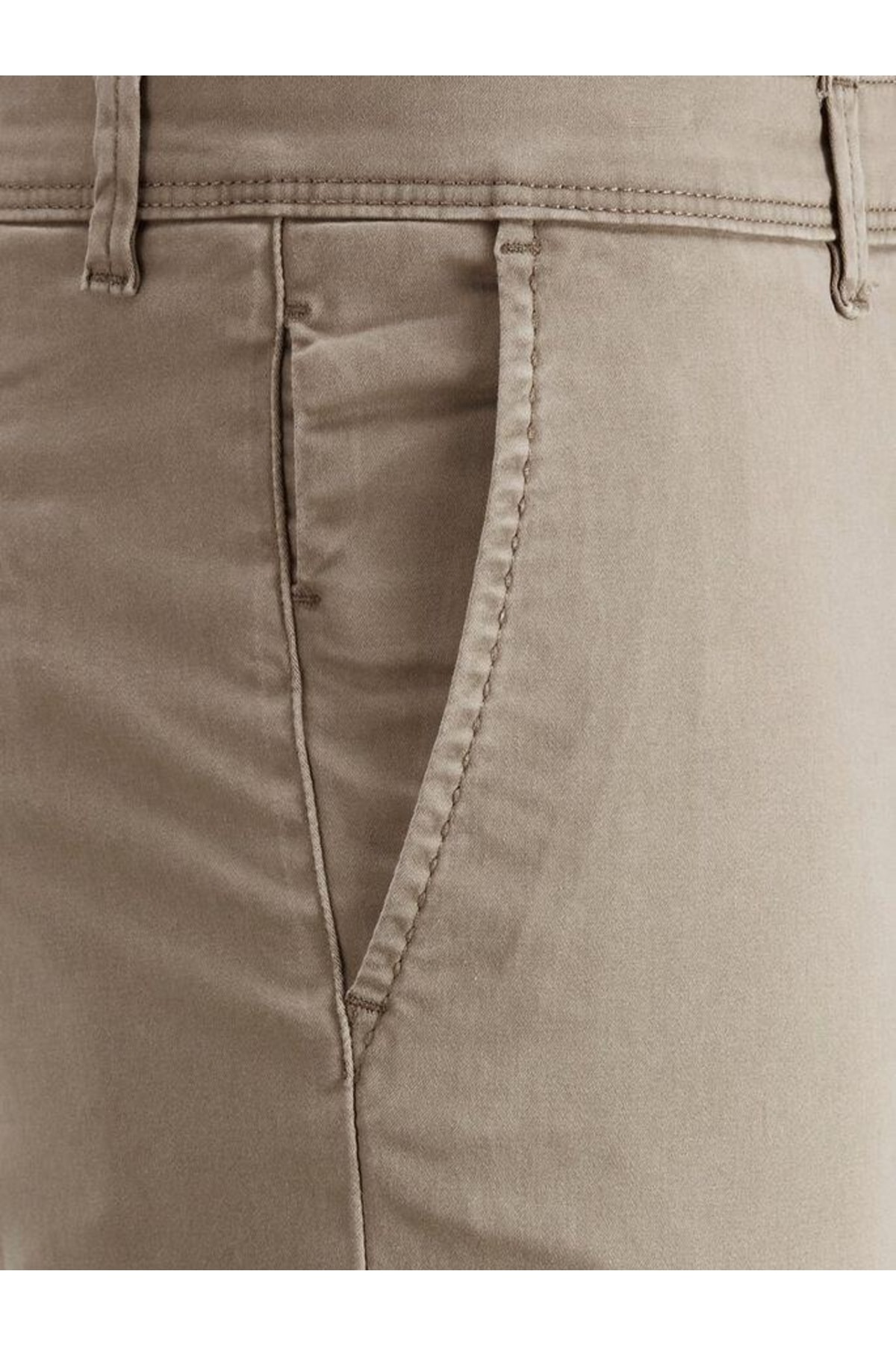 شلوار زنانه راسته فاق نرمال | جک اند جونز Jack & Jones 12150160 Beige - تصویر 5