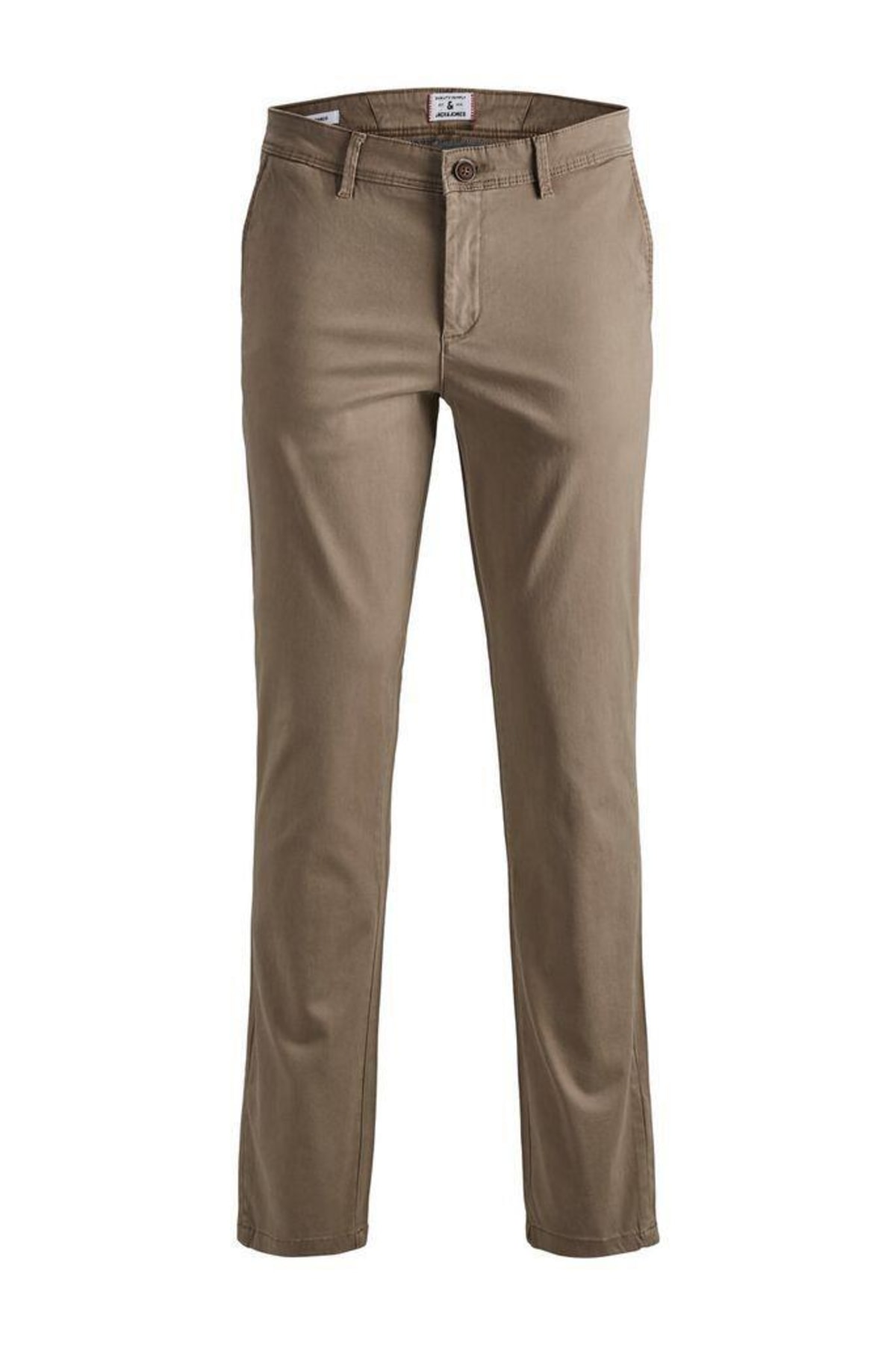 شلوار زنانه راسته فاق نرمال | جک اند جونز Jack & Jones 12150160 Beige - تصویر 7