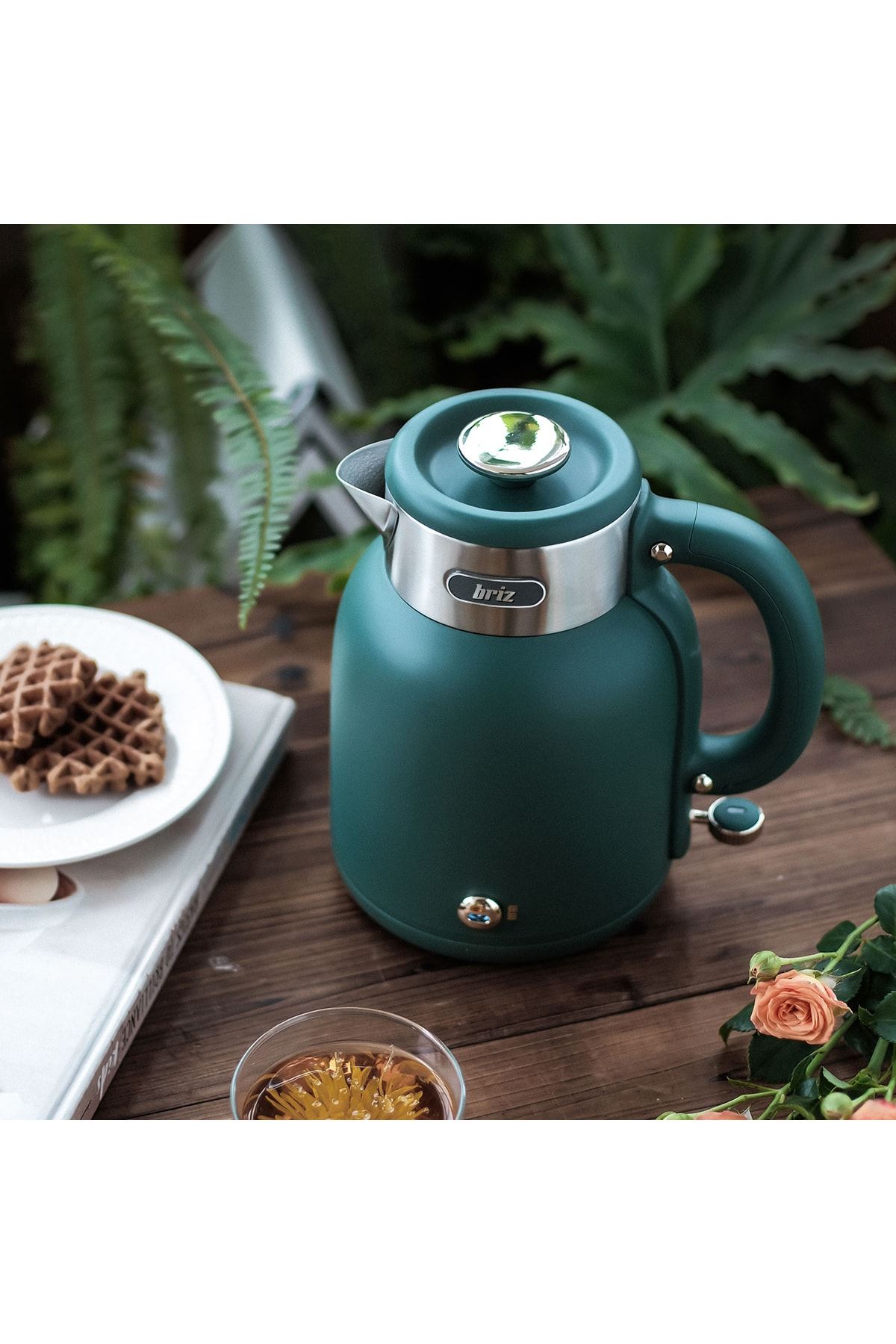 Green shop electric kettle