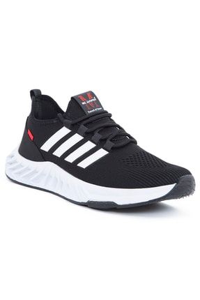 Erkek Siyah Beyaz Sneaker Günlük Spor Ayakkabı 2073 TOMSKING-2073