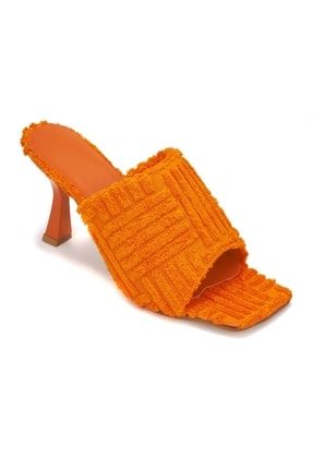 Günlük Kadın Havlu Terlik Yüksek Topuk Esnek Hafif Yumuşak Rahat Yazlık Topuklu Ayakkabı 131 PRA-5810301-956280