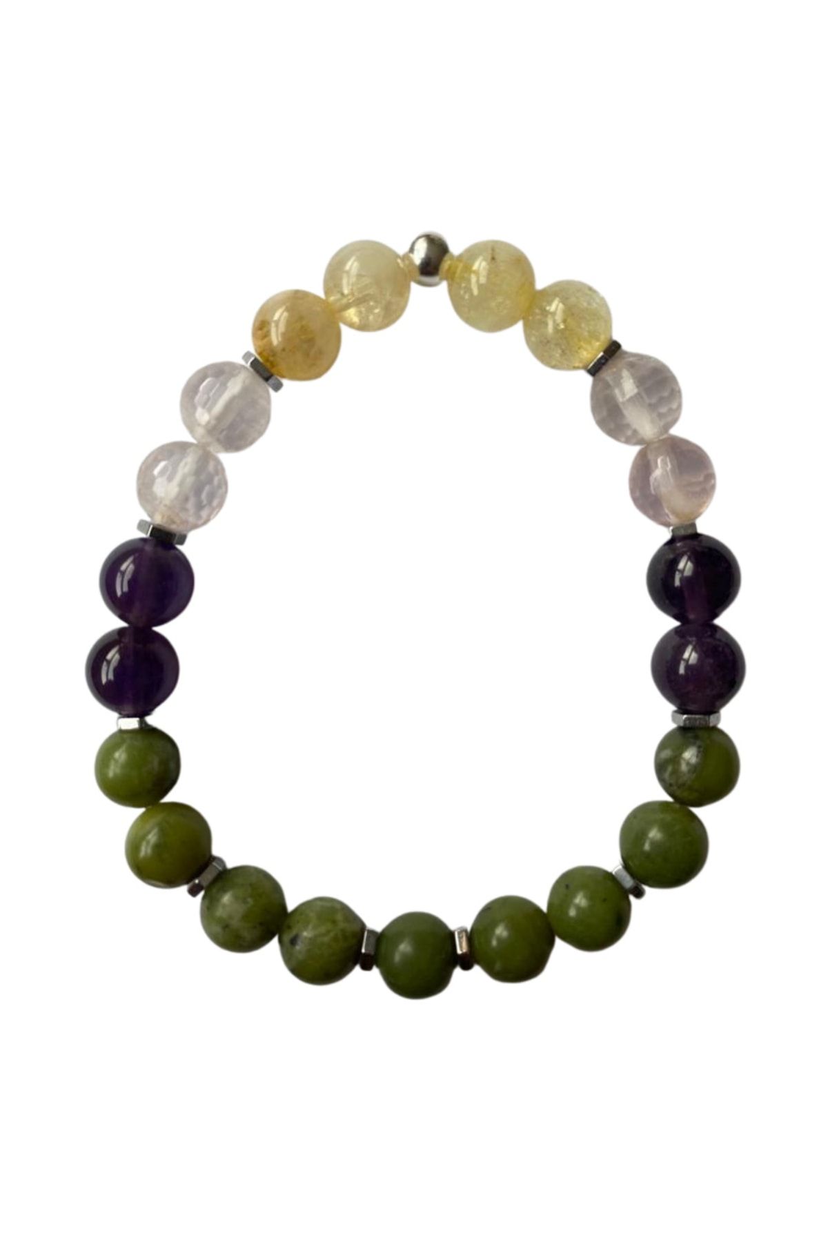 Jade and sale citrine bracelet