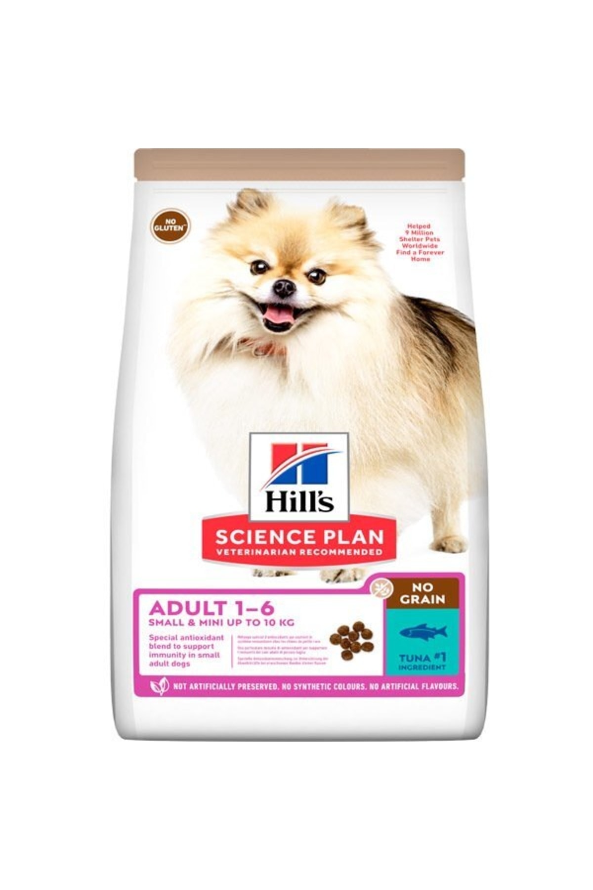 Hill's Hills Tahılsız Ton Balıklı Mini Yetişkin Köpek Maması 1,5 Kg