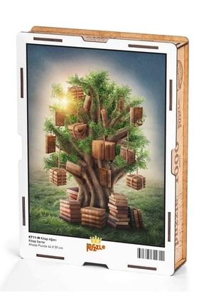 Kitap Ağacı 2000 Parça Ahşap Puzzle HT55MM